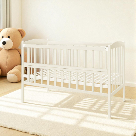 Кроватка детская с откидным бортиком TOYS 