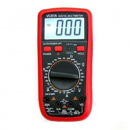 Мультиметр цифровий DT VC 61А