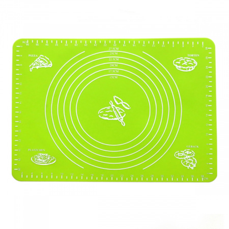 Силиконовый коврик с разметкой для коржей 50*40 см (WY-45)