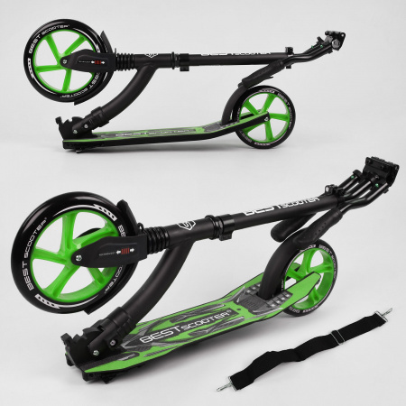 Самокат_двухколесный_Best_Scooter_52266_(4)_колеса_PU_-_переднее_23_см_заднее_-_20_см_1_амортизатор_