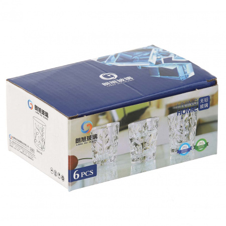 Набір чарок Lang Xu Glass 50 мл 6 шт (4005 LX)