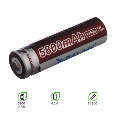 Аккумулятор X-BALOG 14500 mAh