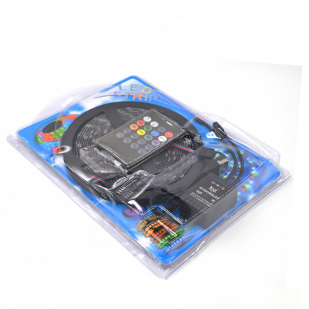 Светодиодная лента Led 5050 5V + блок питания и пульт