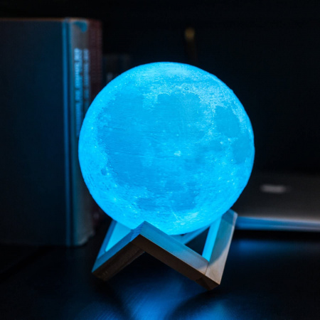 Ночник Луна Moon lamp 13 см сенсорный 6 цветов