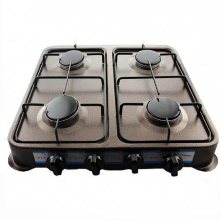 Плита газовая Domotec MS 6664 (4 конфорки) (Продажа только ящиком!!!)