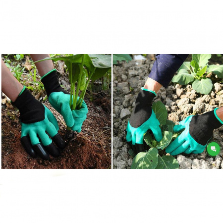 Рукавички з кігтями для саду GARDEN GLOVE