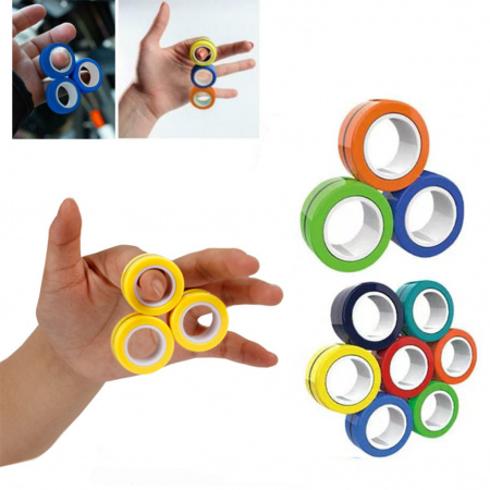 Антистрес спіннер магнітні кільця Trick Rings