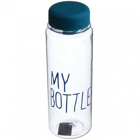 Пляшка для напоїв My Bottle + чохол (0426) Бірюзова