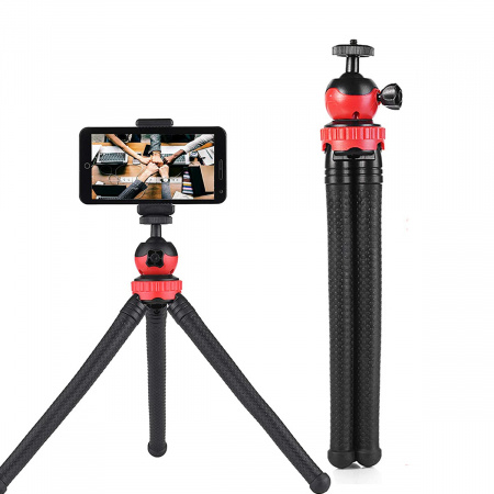 Штатив гнучкий для телефону, фотоапарата Flexible Tripod Li31
