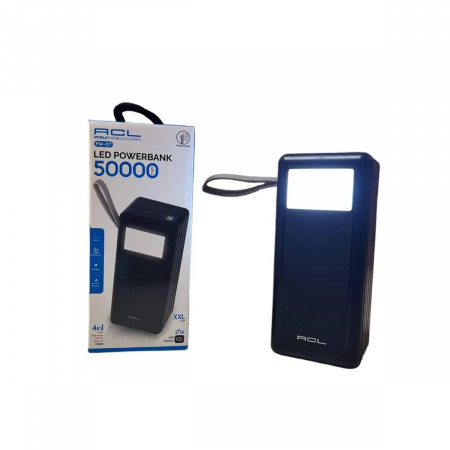 Мобільна зарядка Power Bank ACL PW-07 50000 mAh