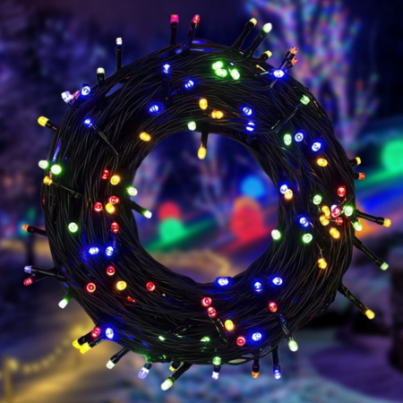 Гірлянда новорічна вулична Xmas 10 м (8108) Мультикольорова