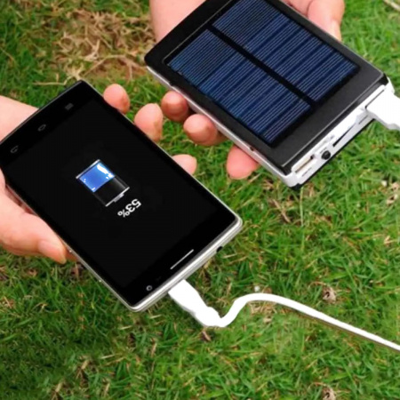 Павер Банк на сонячній батареї UKC 90000 mAh (ємність 4800 mAh)