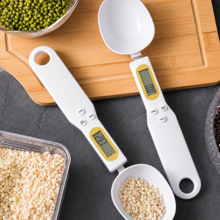 Електронна мірна ложка-ваги DIDGITAL SPOON SCALE кухонні ваги ложка з LCD екраном до 500 г
