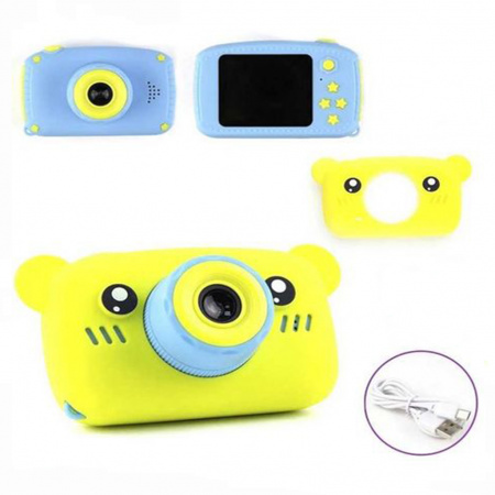 Дитячий фотоапарат DVR Baby Camera X 500B Ведмедик (7692)