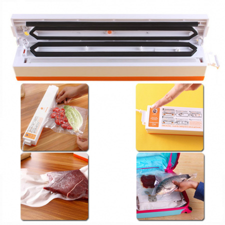 Вакуумний пакувальник для їжі Freshpack Pro BT 01 (6716)