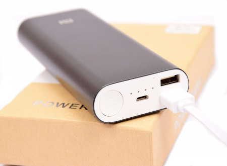 Павер Банк 16000 mAh (реальна ємність 6000 mAh) Black