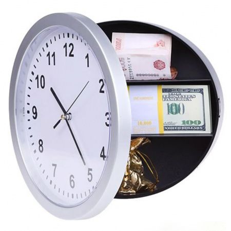 Настінний годинник сейф SAFE CLOCK
