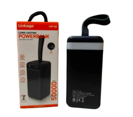 Мобільна зарядка Power Bank LINKAGE LKP-22 50000 mAh
