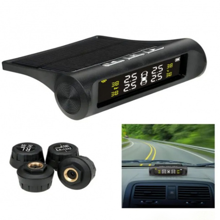 Система контроля давления в шинах TPMS+SOLAR (50)в уп. 50шт. НОВИНКА