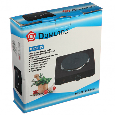 Плита настільна дискова Domotec (5821)