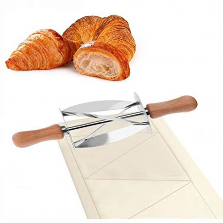 Кондитерський ніж для випікання круасанів Croissant Cutter (40 CC)