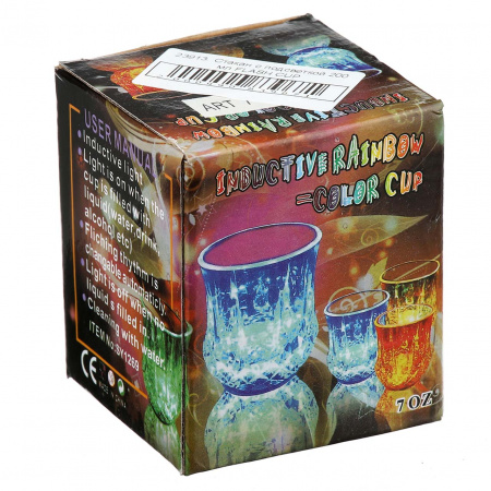 Стакан с подсветкой 200 мл FLASH CUP