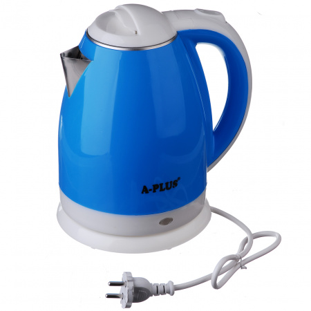 Электрочайник A-PLUS 2,0 л Нержавейка (2128) Синий