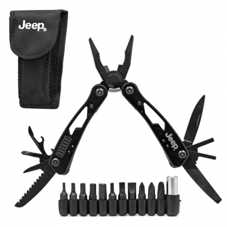 Мультитул-плоскогубцы JEEP с насадками (R26597)