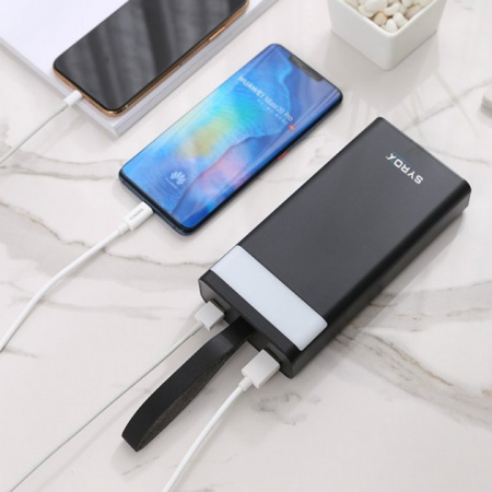 Мобільна зарядка Power Bank SYROX PB125 50000 mAh
