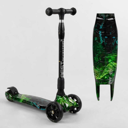 Самокат_трехколесный_Best_Scooter_87-793_MAXI_(6)_складной_алюминиевый_руль_3_колеса_PU_со_светом_пе