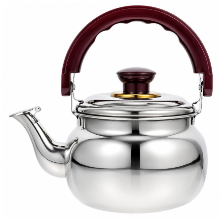 Чайник для плити A-PLUS Tea Expert 2в1 вбудоване сито для листового чаю, 1.0 л з нержавіючої сталі