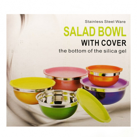 Набір мисок салатниць Salad Bowl 5 шт 