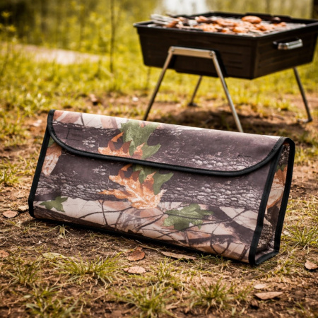 Чехол на мангал чемодан 10 шампуров KITUA BBQ 60 х 28 х 6 см (УК-М10-Ч)