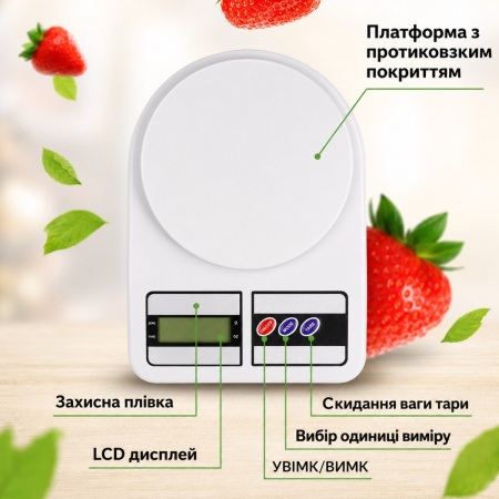 Весы кухонные A-PLUS (SF-400)