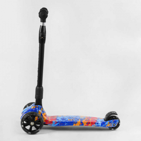 Самокат_трехколесный_Best_Scooter_82-961_MAXI_(6)_складной_алюминиевый_руль_3_колеса_PU_со_светом_пе