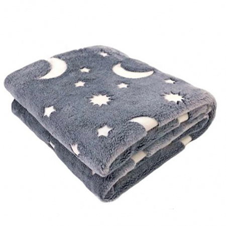 Плед, що світиться Magic Blanket 120 х 150 см Сірий