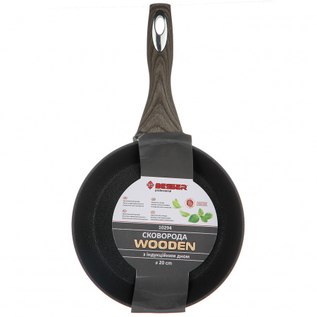 Сковорода WOODEN індукційне дно 20 см (10294)