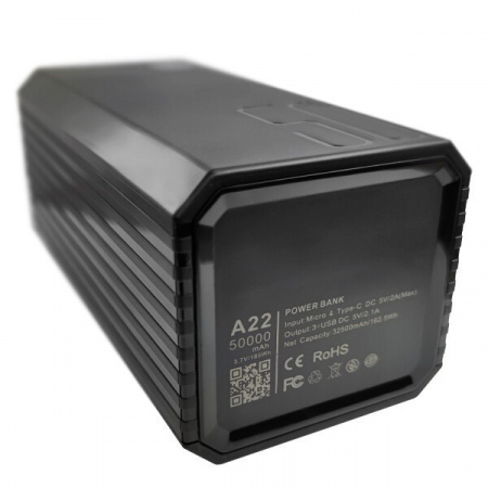 Мобільна зарядка Power Bank KONFULON A22 50000 mAh