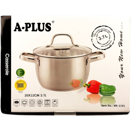 Каструля A-PLUS 3.7 л (2191)