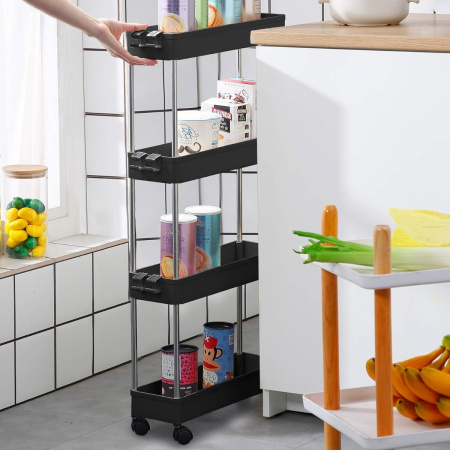 Етажерка на колесах A-PLUS 4 яруси (400 SR) 