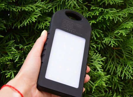 Павер Банк на солнечной батарее Solar Charge 45000 mah Черный