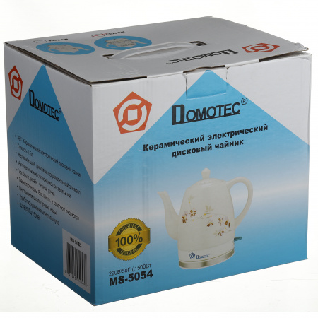 Электрочайник керамический Domotec 1.5 л (MS-5054)