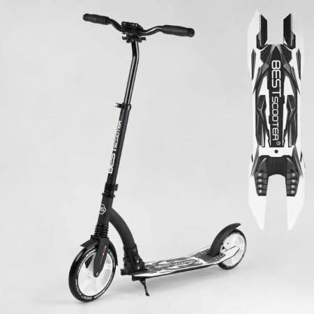 Самокат_двухколесный_Best_Scooter_75343_(4)_колеса_PU_-_переднее_23_см_заднее_-_20_см_1_амортизатор_
