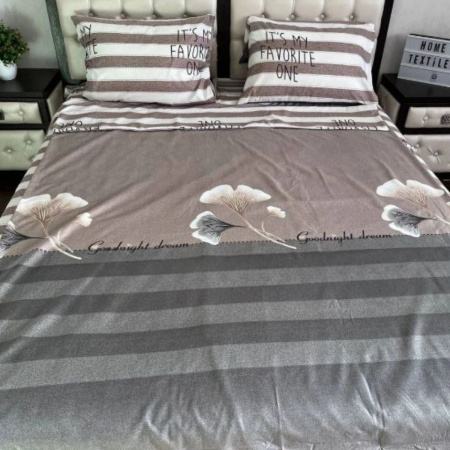 Комплект постільної білизни двоспальний ZMW "Home Textiles" (37439) Goodnight dream