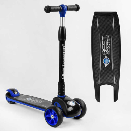 Самокат_трехколесный_22107_Best_Scooter_(6)_СИНИЙ_складной_алюминиевый_руль_3_колеса_PU_со_светом_d_