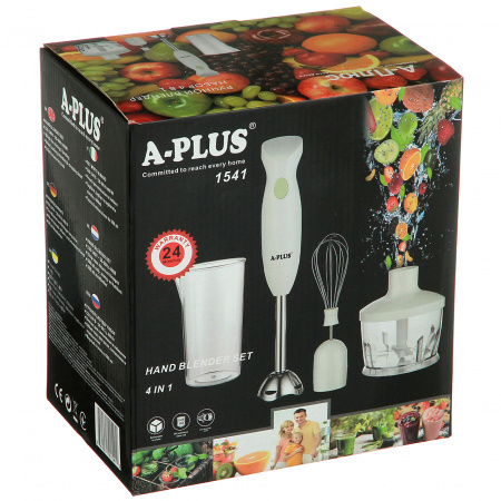 Блендер-измельчитель с насадками A-PLUS 4 в 1 (1541)