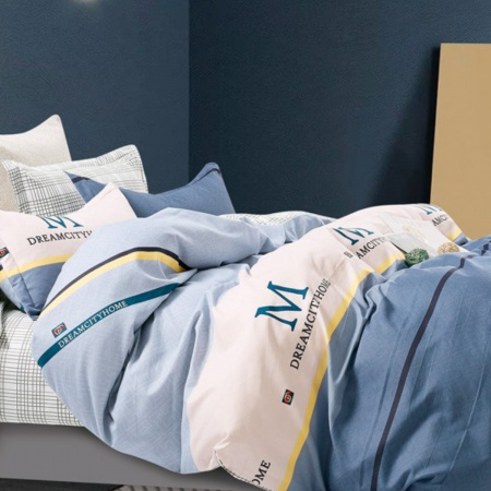 Комплект постільної білизни двоспальний ZMW "Home Textiles" (37417) Dreamcityhome