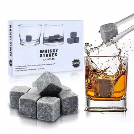 Камені для охолодження віскі Whiskey Stones 9 шт