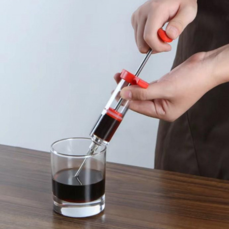 Шприц для маринування м'яса Kithenware Needle Suringe пластиковий