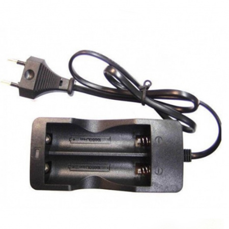 Зарядное устройство на 2x18650 от сети 220V DOUBLE (300) уп.10шт.